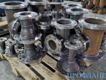 Сварные фланцевые и резьбовые детали трубопроводов